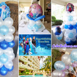 Frozen-theme Balloon Decors at Costabella Tropical Resort