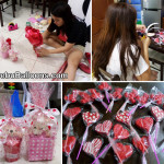 Preparation of items for Valentines 2015