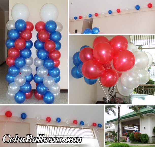 Nautical Colored Balloons at Garden Ridge Clubhouse