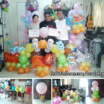 Balloon Decor Workshop for Kris & Julius in Cebu