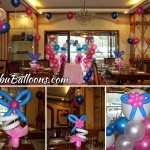 Ribbon Theme Balloon Decoration Package at Pino Restaurant (Ground Floor)