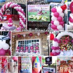 Cabin Crew (Qatar Airways) Balloon Decoration & Kiddie Party Package at Camella Homes Lapulapu