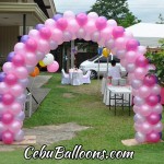 Entrance Arch for a Whimsical Owl Outdoor Birthday Party