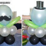 Mr Suave Balloon Centerpieces