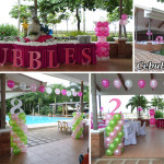 Enchanted Theme Balloon Decoration & Styro for Bubble's 28th Birthday at Gallego Private Resort