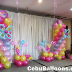 Simple but Beautiful Stage Decoration using Latex & Mylar Balloons