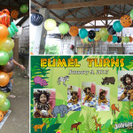 Safari Theme Balloon Decors with Dirty Ice Cream (Eumel) at Tulay Urban Homes