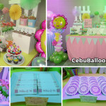 Floral-theme Dessert Buffet for a Sweet 16th Birthday Party at 1016 Residences