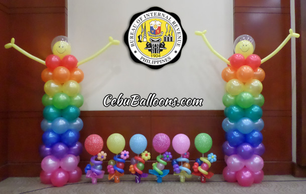 Colorful Balloon Decoration Package for BIR's Eviction Night