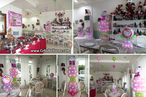 Hello Kitty Decorations (Ynara) at Simply Js Restaurant