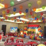 Colorful Mickey and Friends Setup at Diamond Hotel