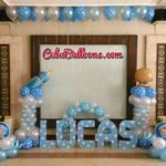 Light Blue and White Decors at Montebello