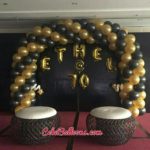 Balloon Arch for Ethel's 70th Birthday