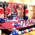 Nathan's Nautical Styro Backdrop at Bantayan Function Room